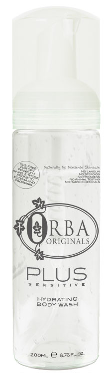 Orba Plus Sensitive Hydrating Body Wash - 200ml