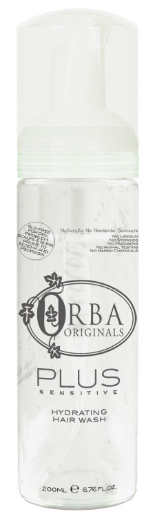 Orba Plus Sensitive Hydrating Hair Wash - 200ml Orba Plus Sensitive Hydrating Hair Wash - 200ml